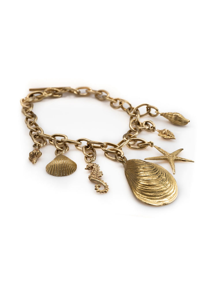 3rd floor handmade jewellery summer collection ocean necklace gold