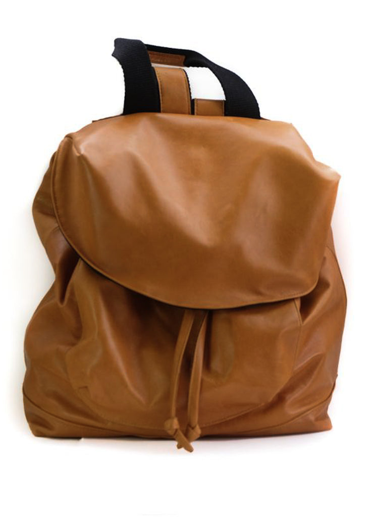  kiara back-bag kiara, leather bag orange