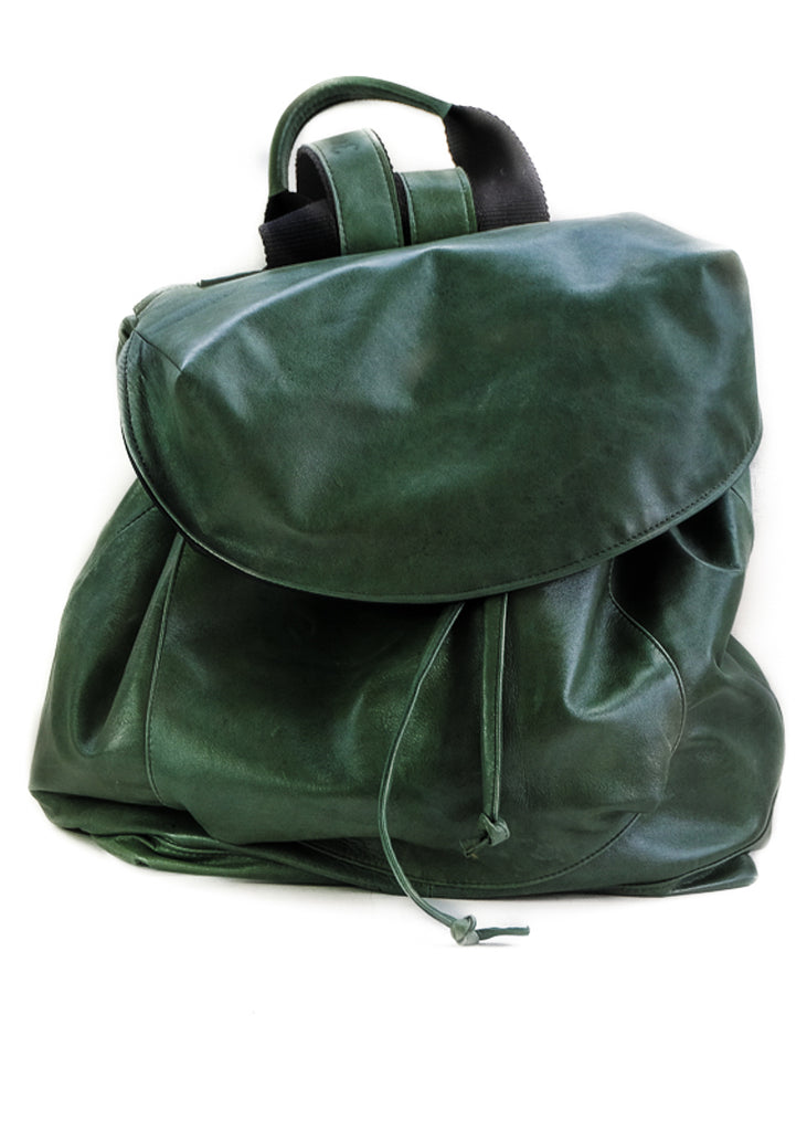  back-bag kiara, leather green