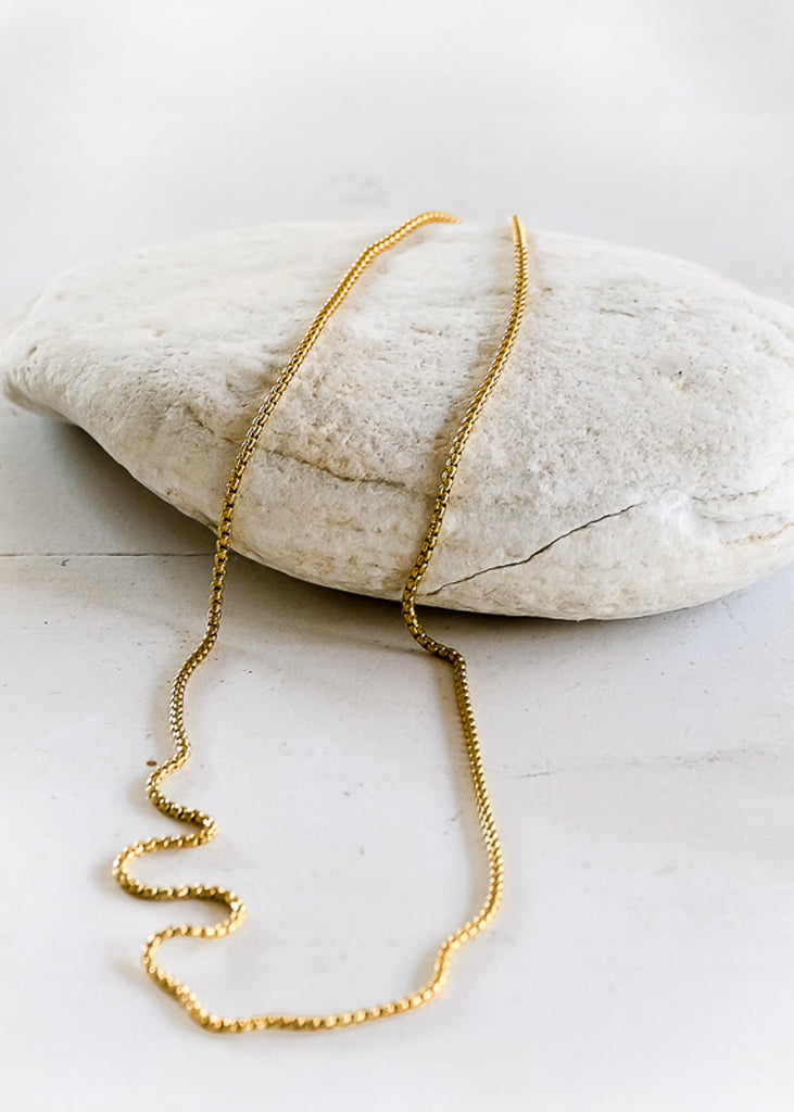eloise handmade necklace, gold
