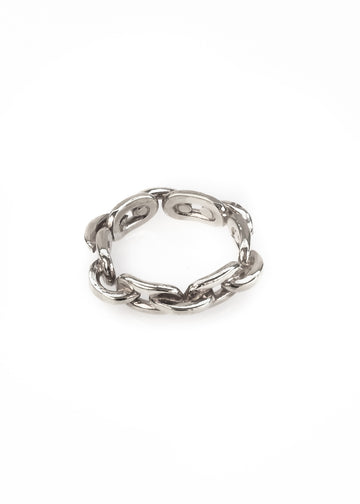 3rd floor handmade jewellery quinn chain ring silver