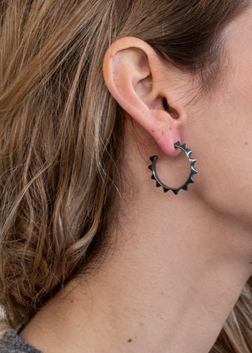3rdfloor handmade jewellery nyork earrings black